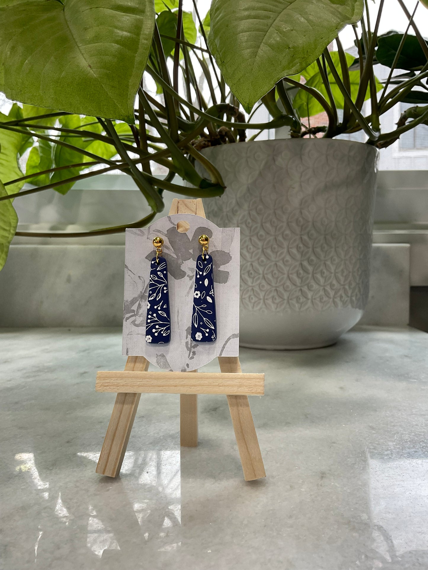 Navy Floral Etta