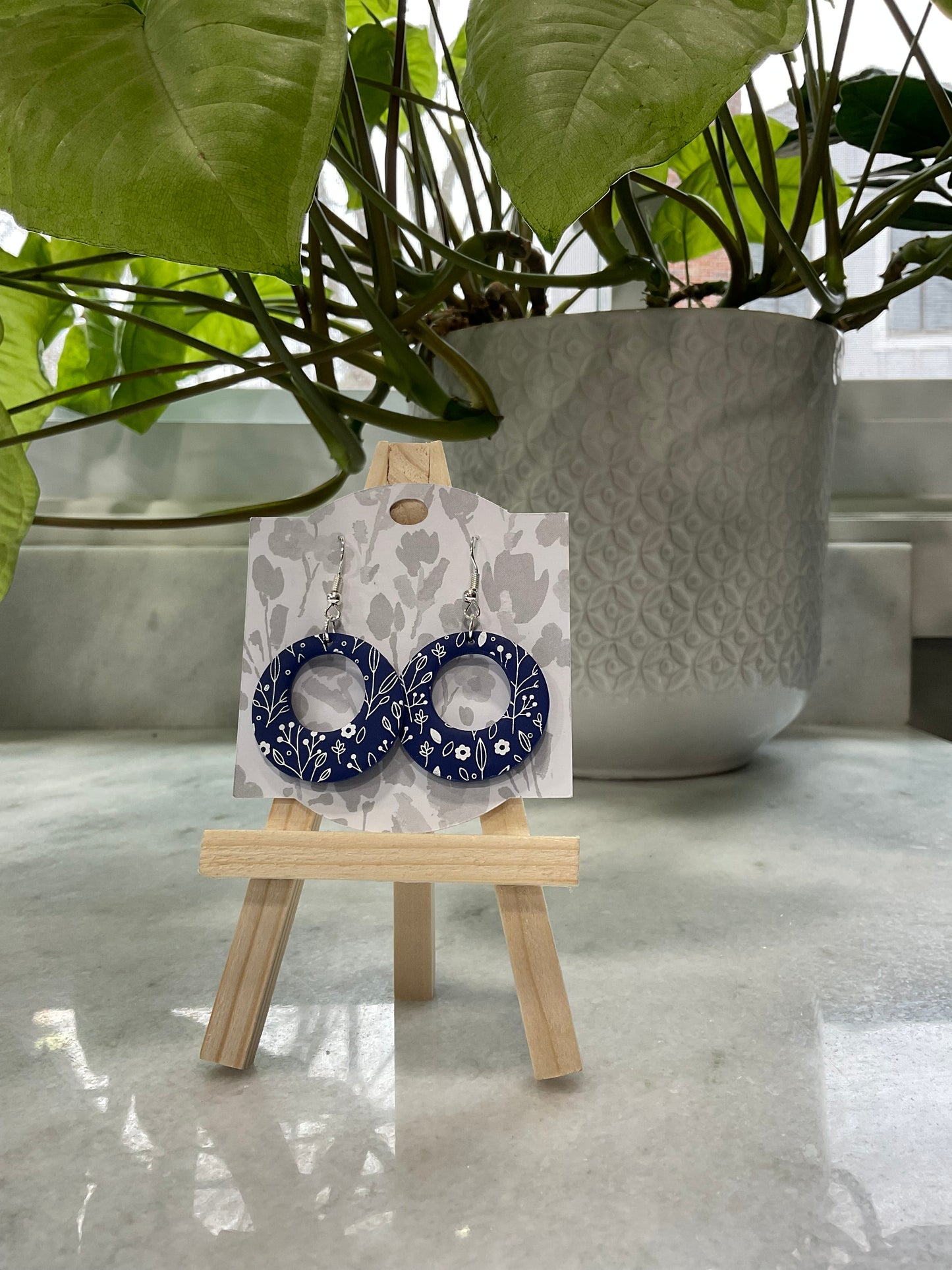 Navy Floral Lee Ann