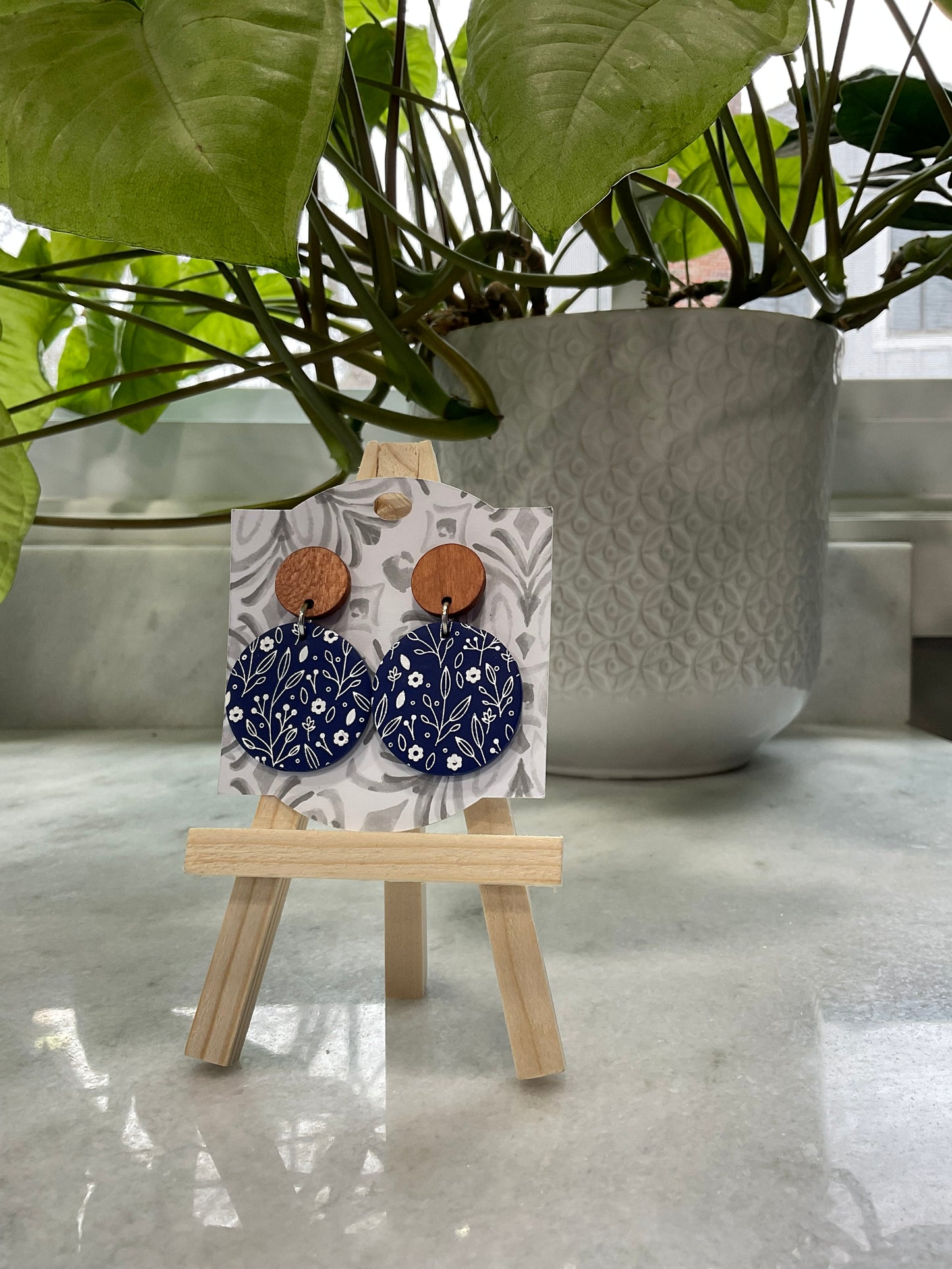 Navy Floral Emmylou