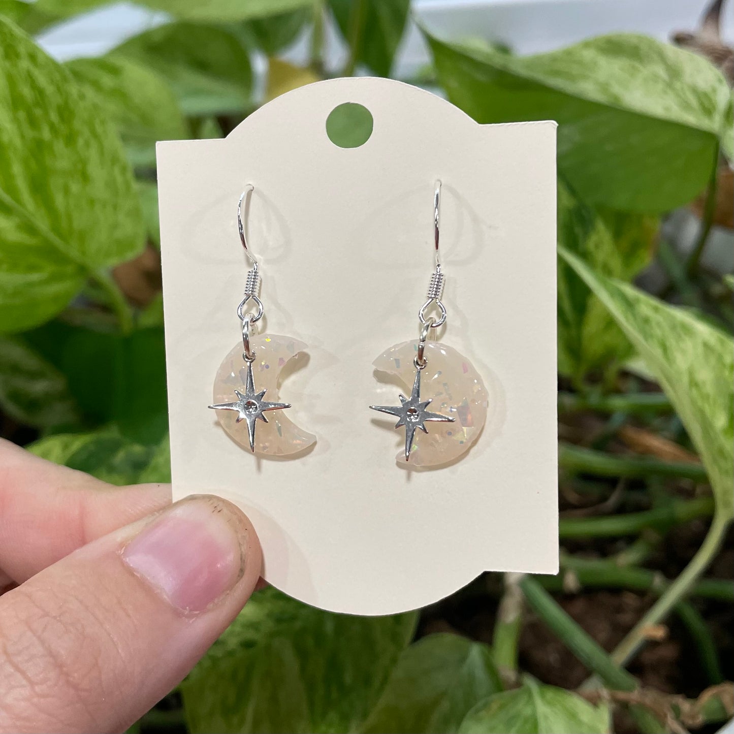 Opal Moon and Stars