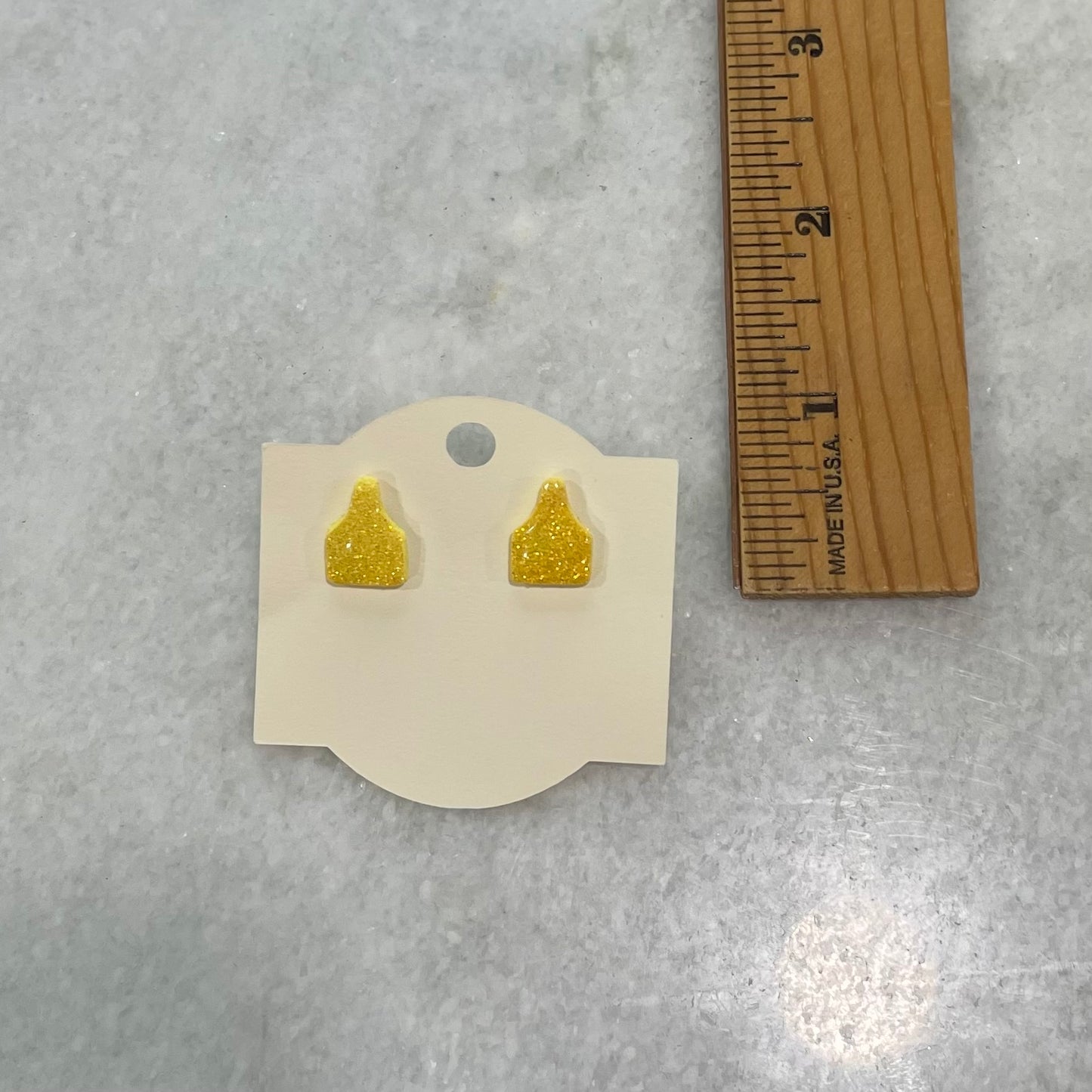 Cow Tag Studs