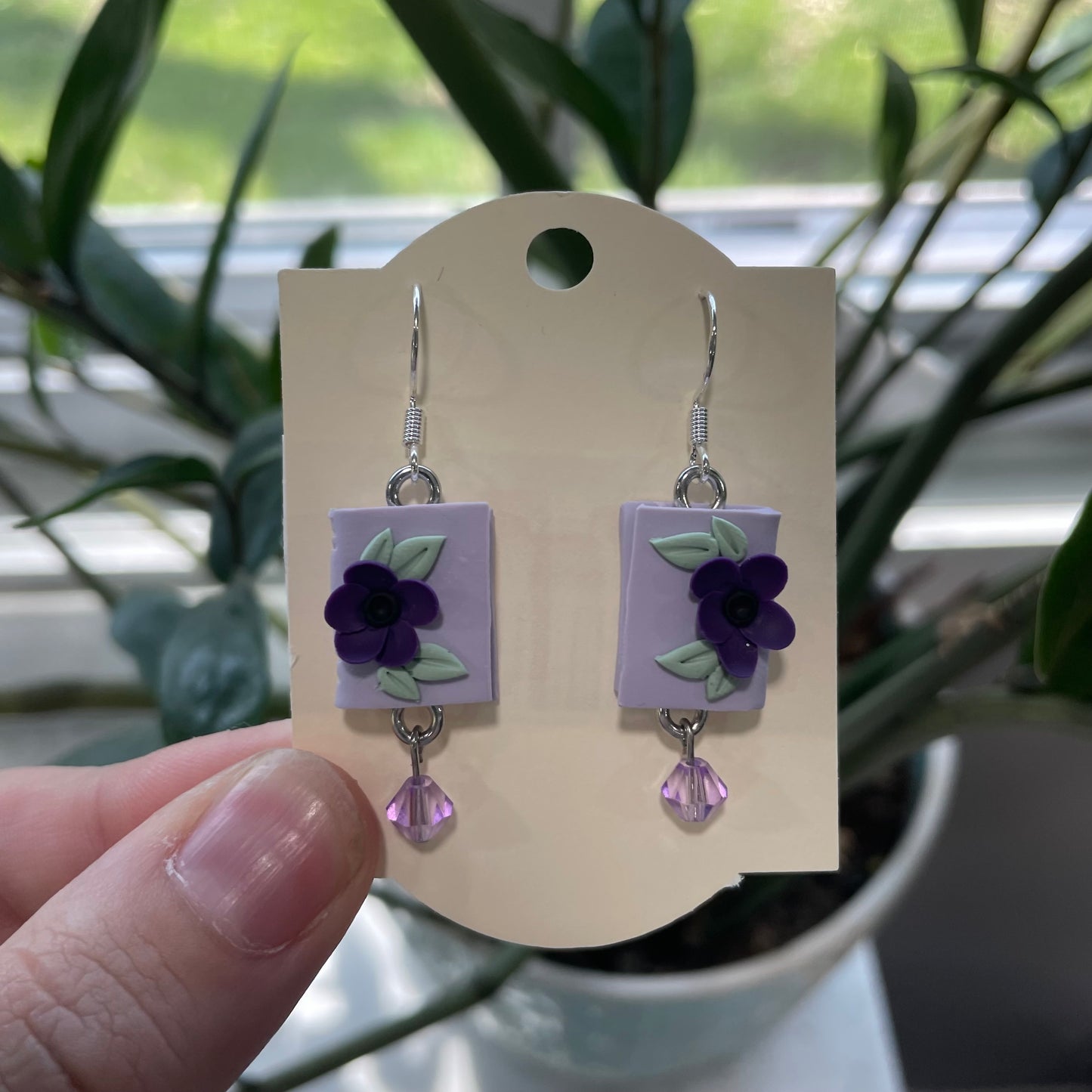 Purple Floral Books
