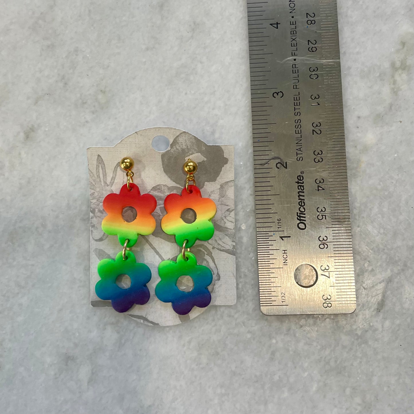 Rainbow Double Flowers