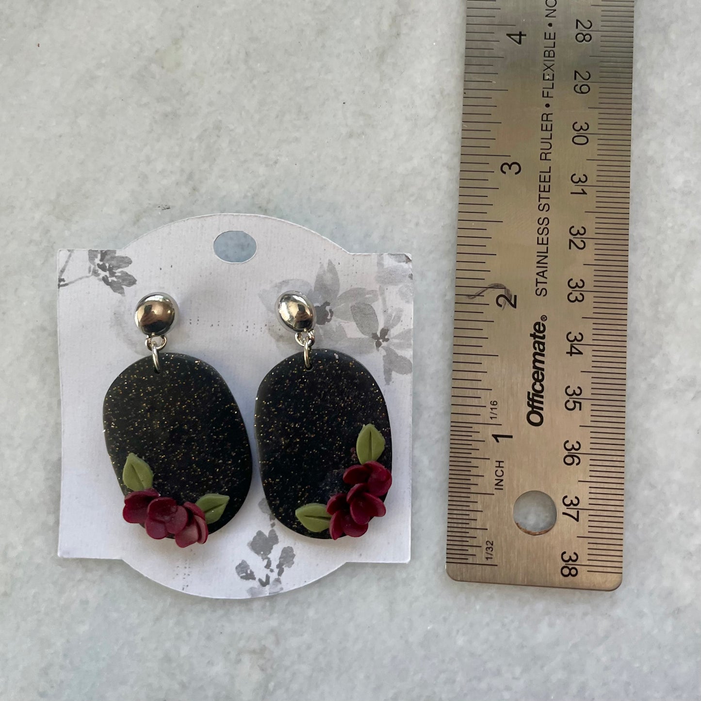 Black Sparkly Minnie