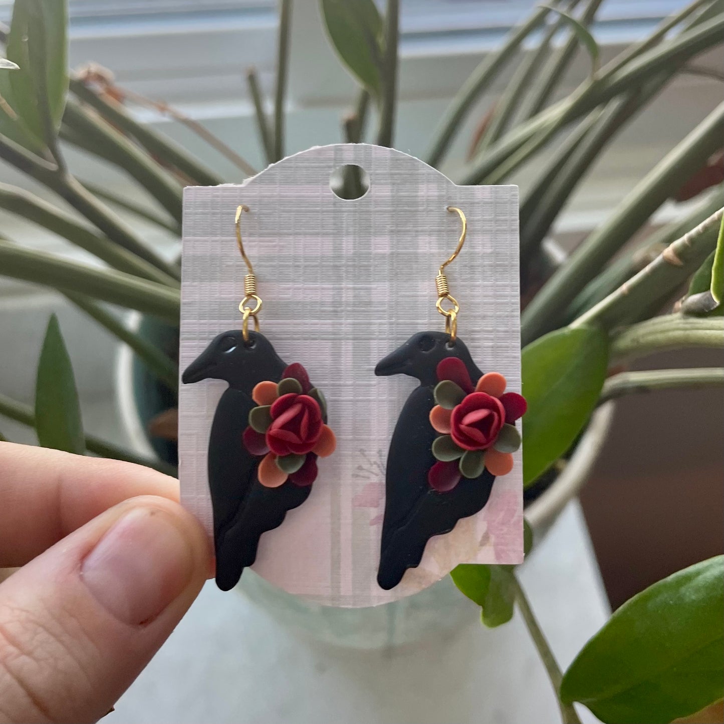 Floral Ravens