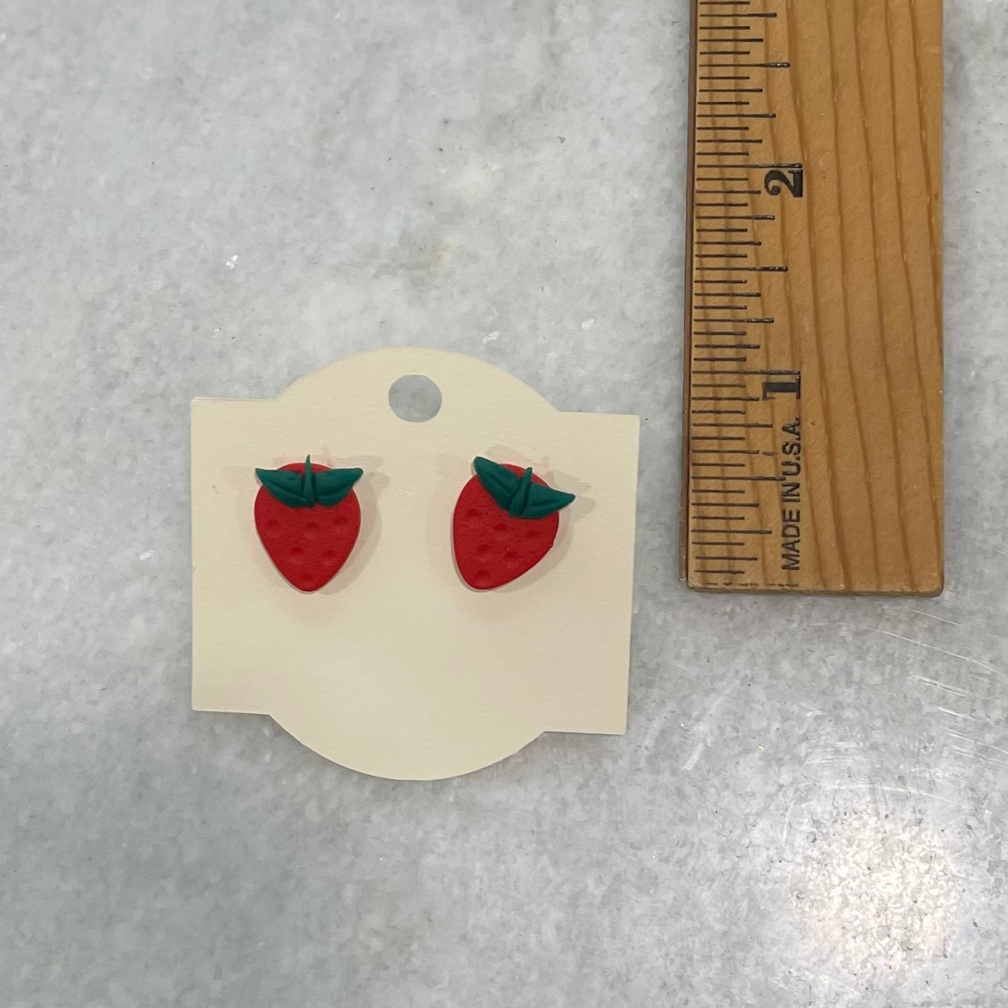 Fresh Strawberry Studs