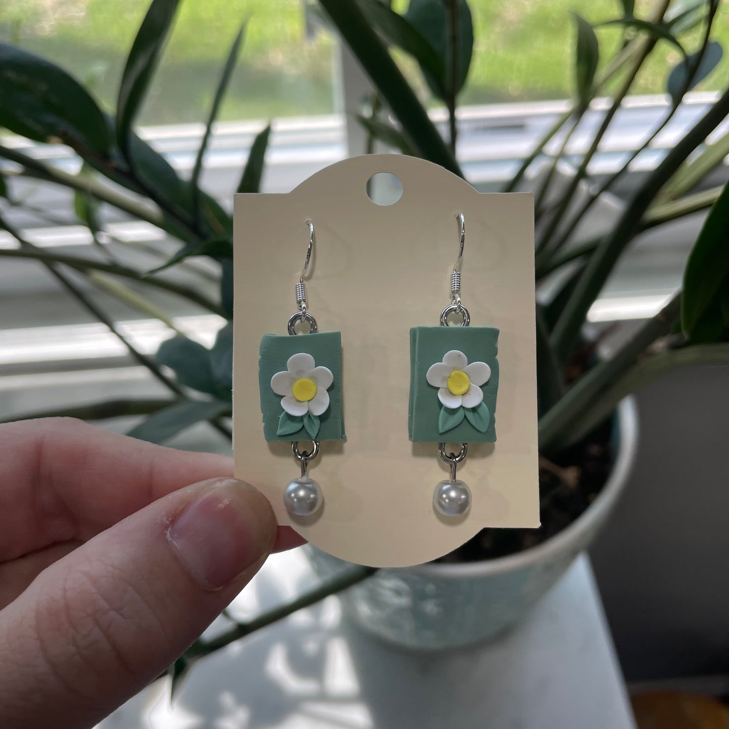 Sage Floral Books