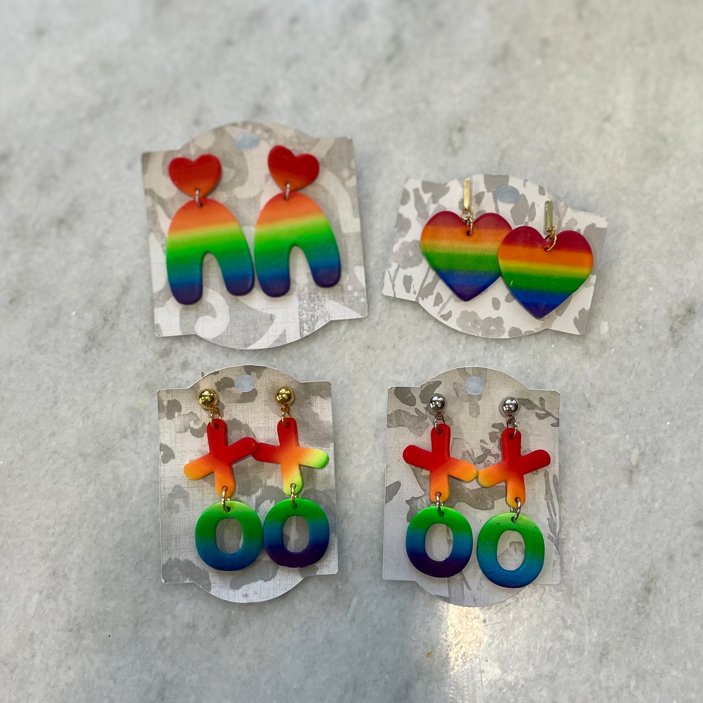 Rainbow Xs and Os
