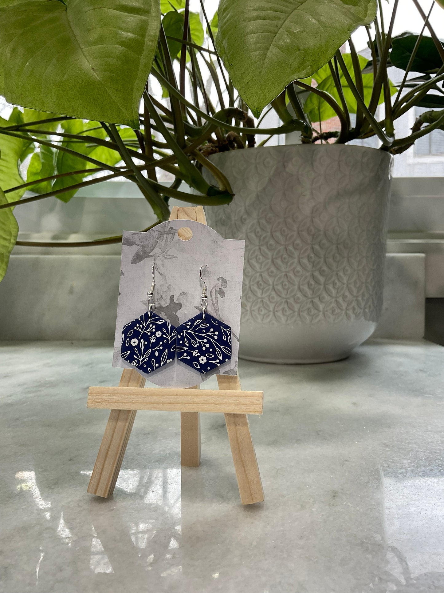 Navy Floral Wynette