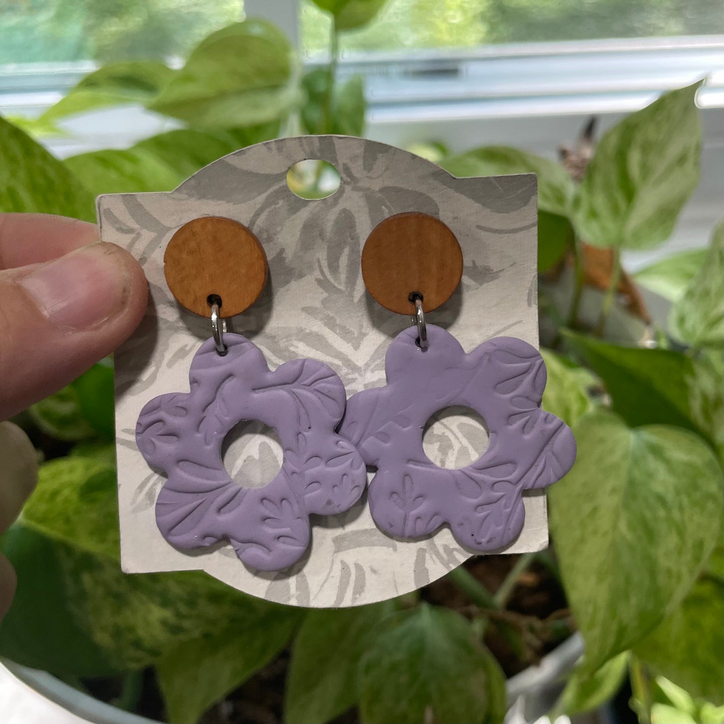 Purple Retro Fower