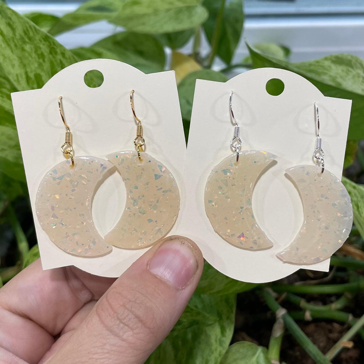 Opal Half Moons