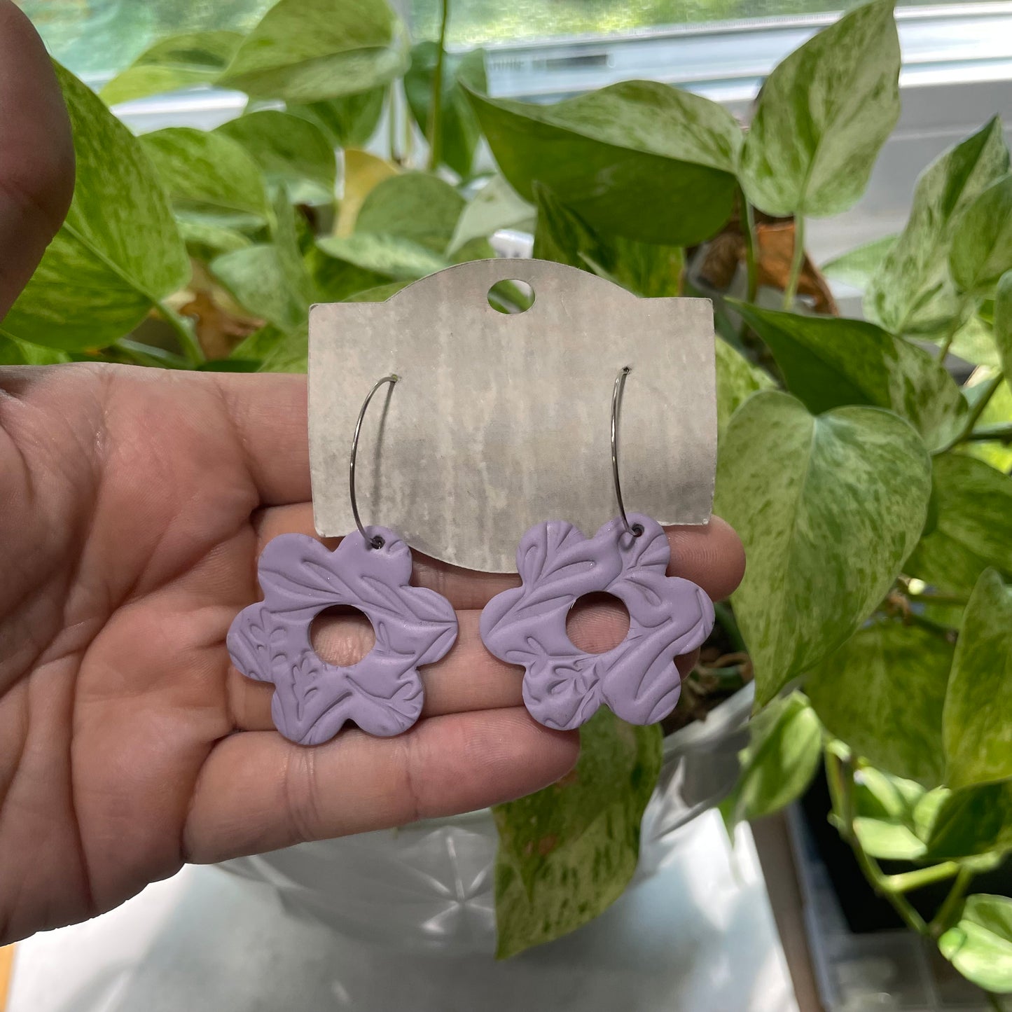 Purple Retro Fower