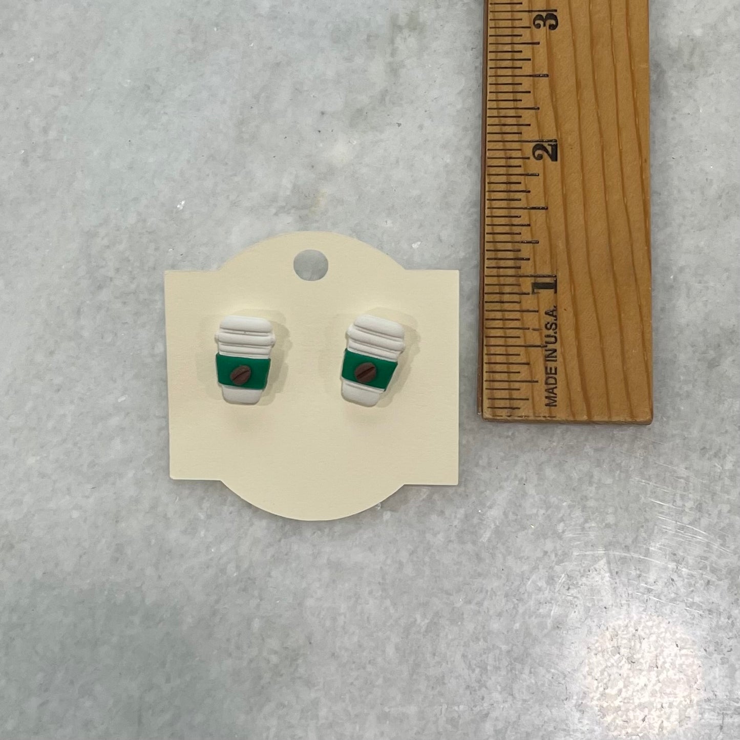 Coffee Cup Studs