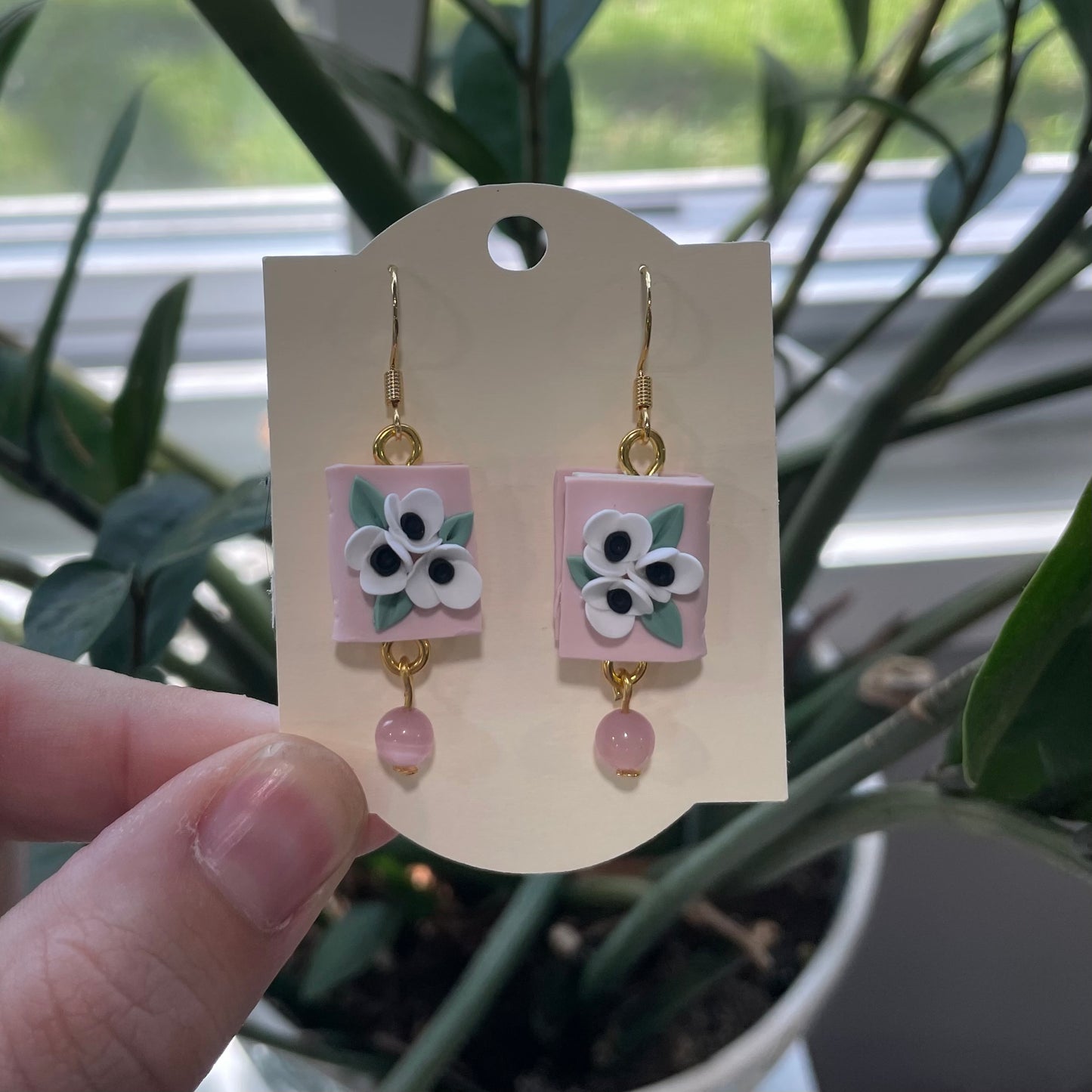 Pink Floral Books