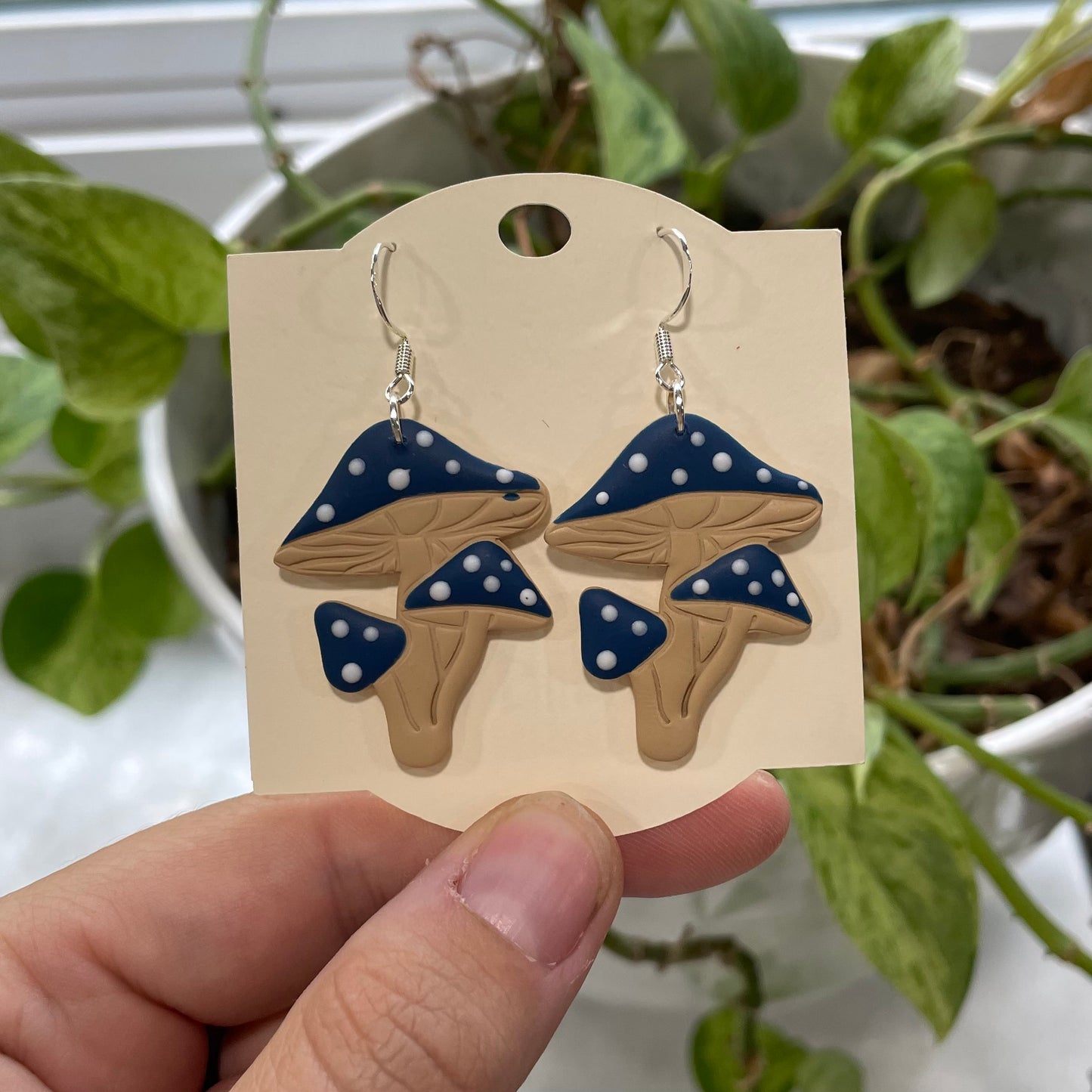 Blue Mushrooms