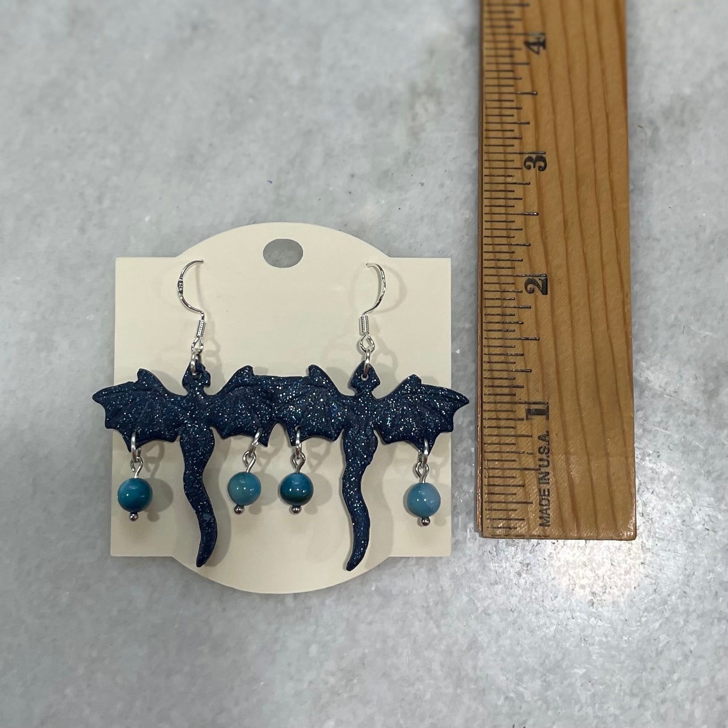 Blue Sparkly Dragons