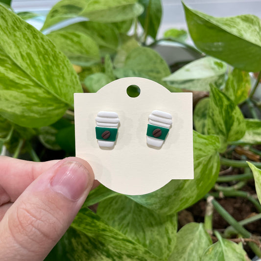 Coffee Cup Studs