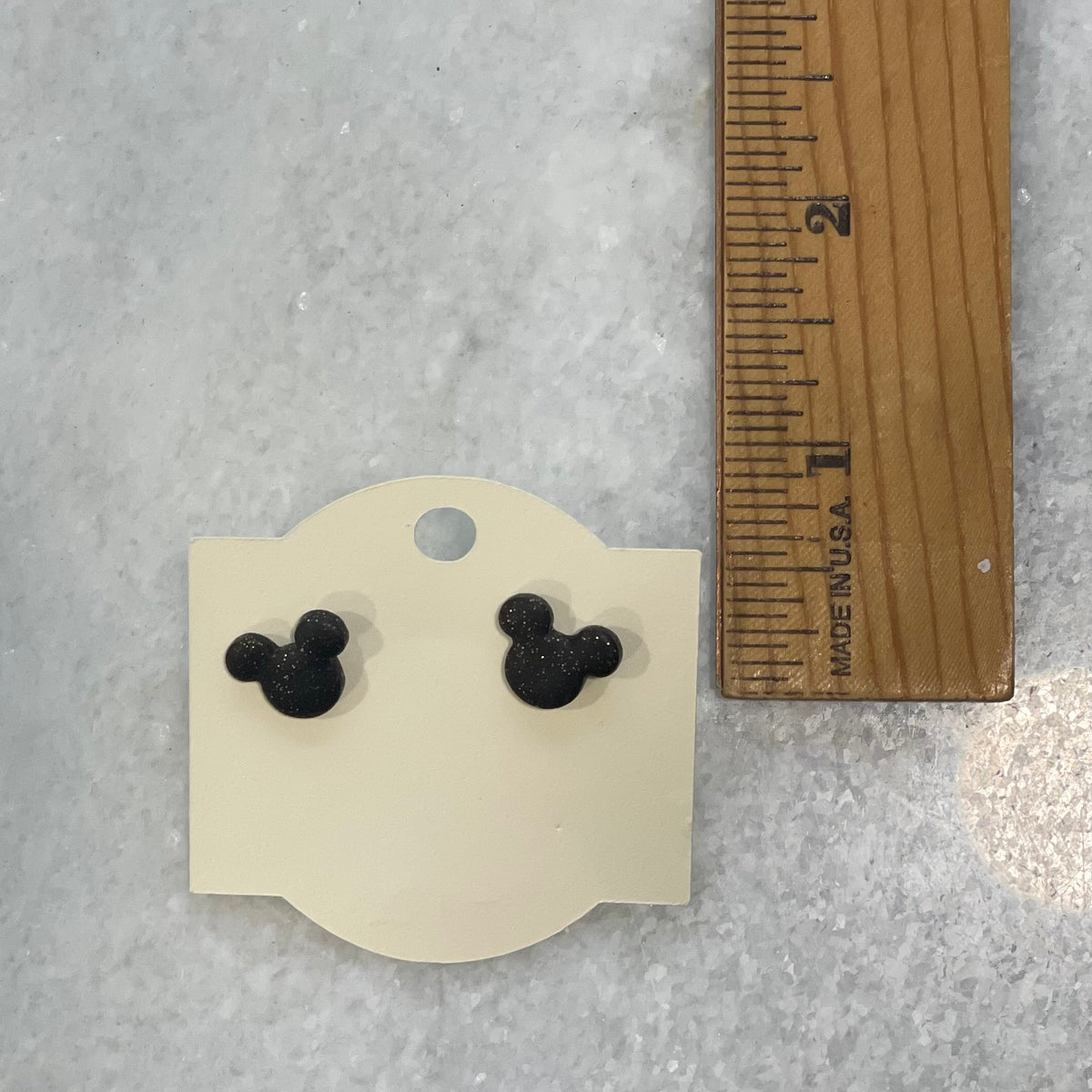Sparkly Mouse Studs