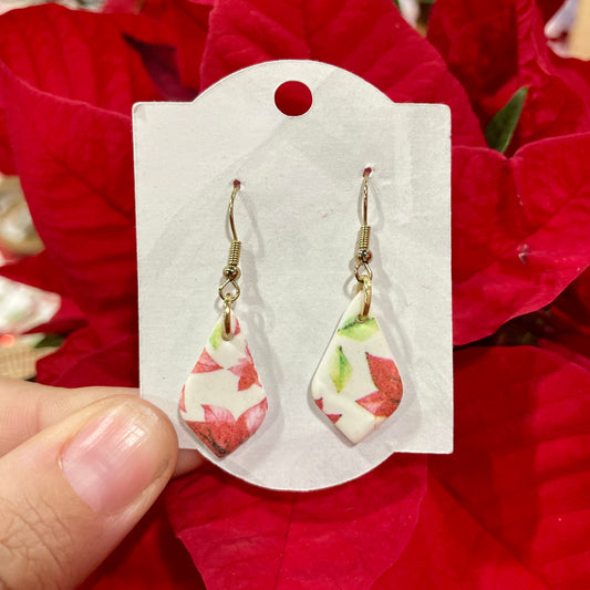 Poinsettia Teardrops