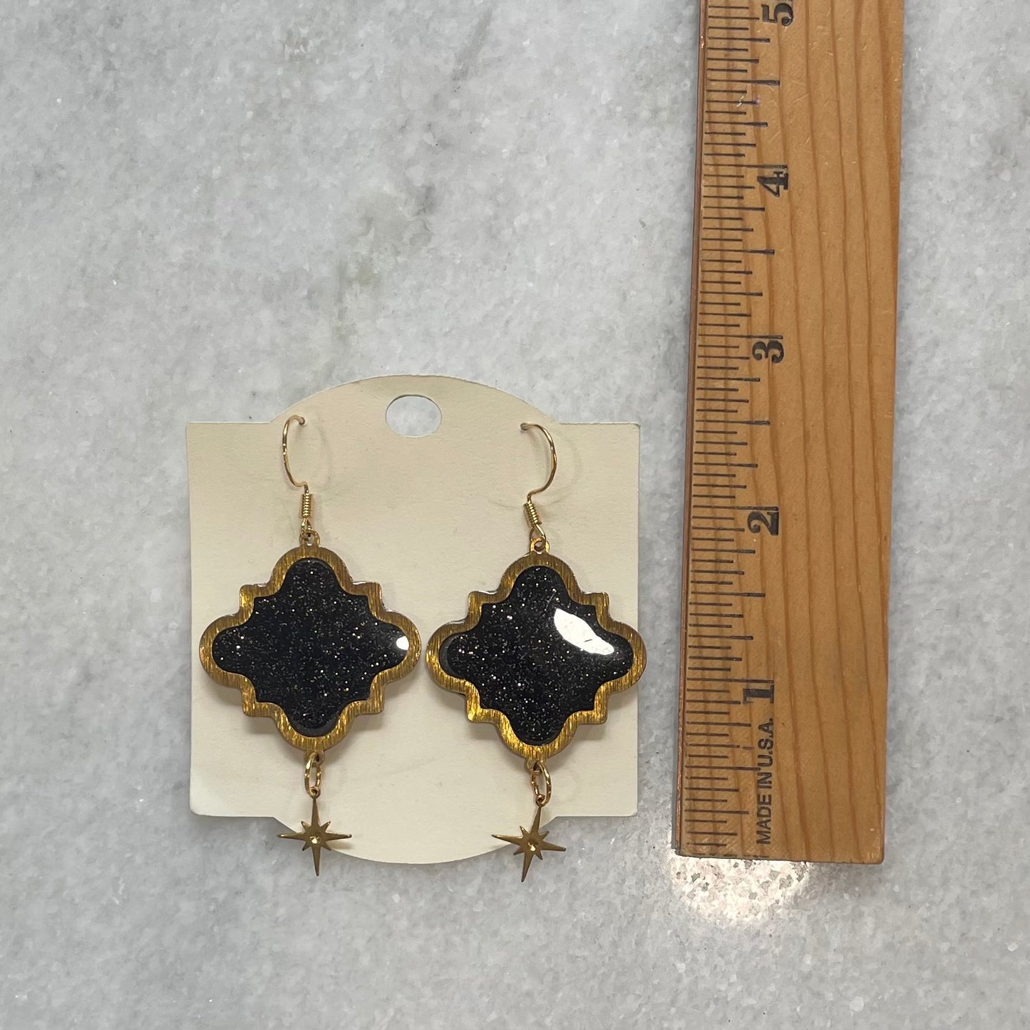 Bezeled Clover and Star