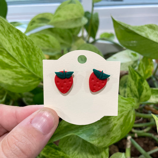 Fresh Strawberry Studs