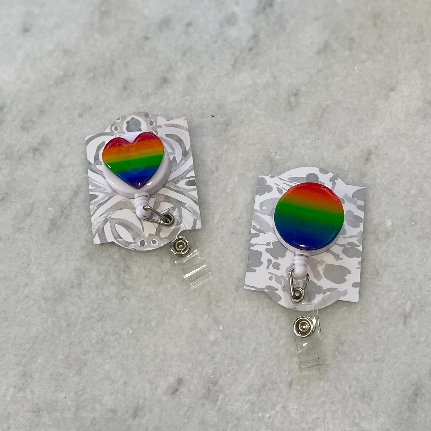Rainbow Badge Reels