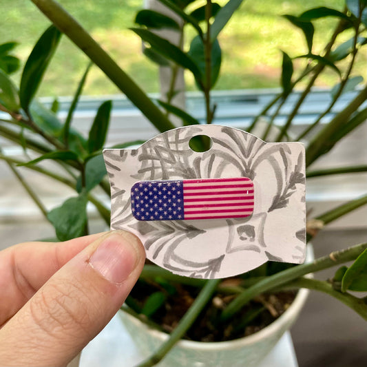 Flag Hairclips