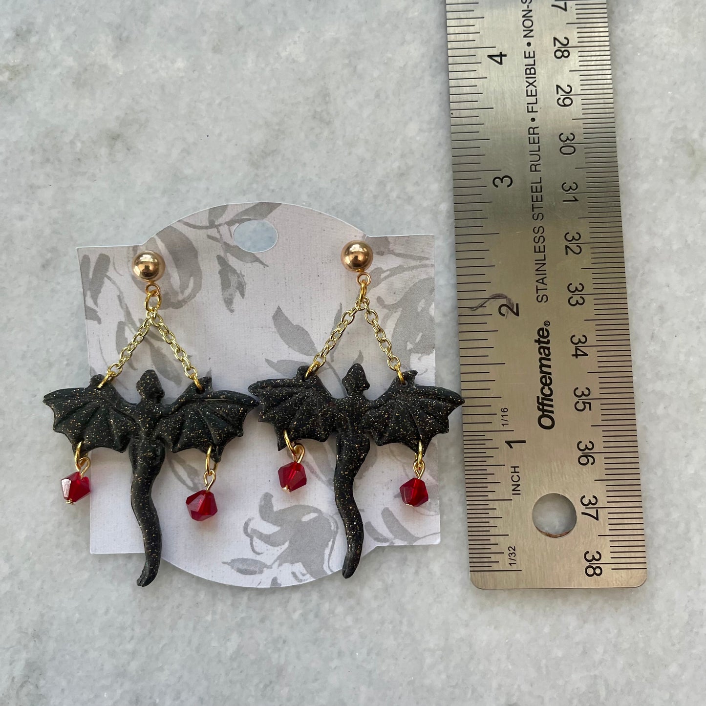 Black Sparkly Dragons