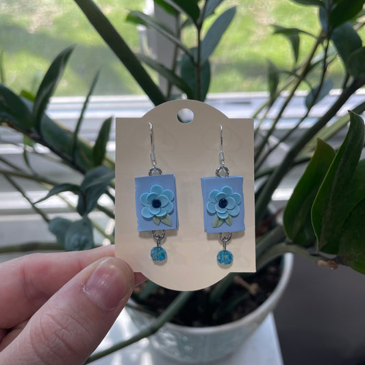 Blue Floral Books