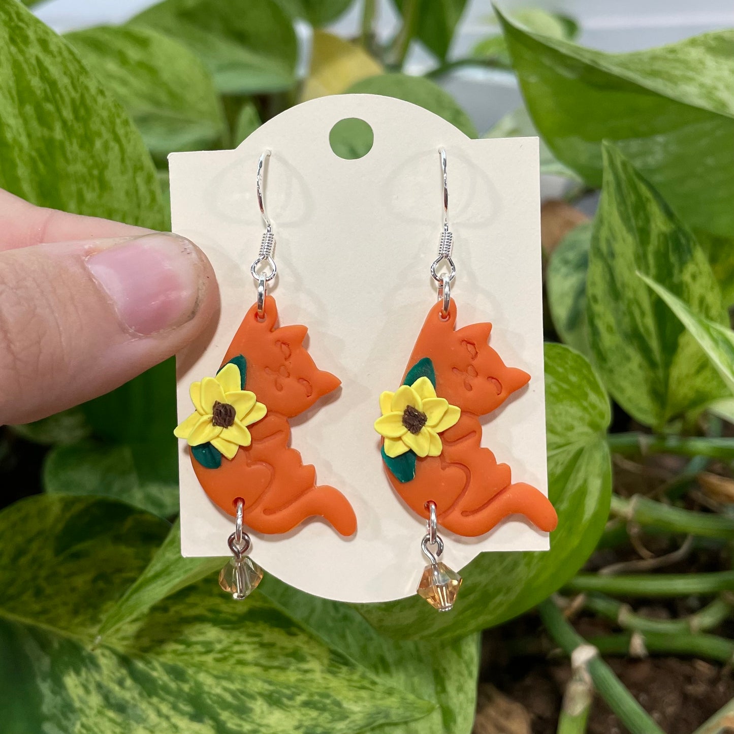 Orange Hanging Cats