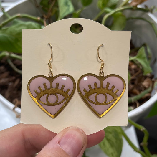 Bezeled Third Eye Heart