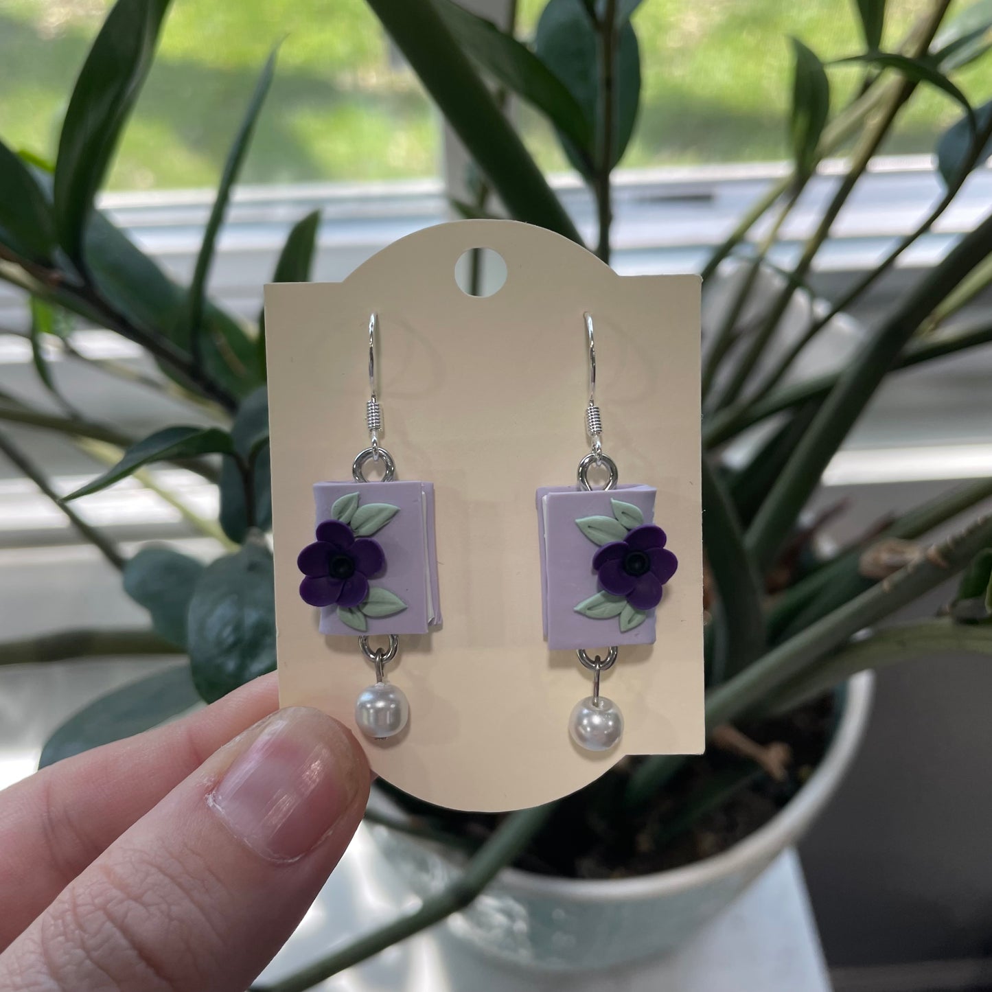 Purple Floral Books