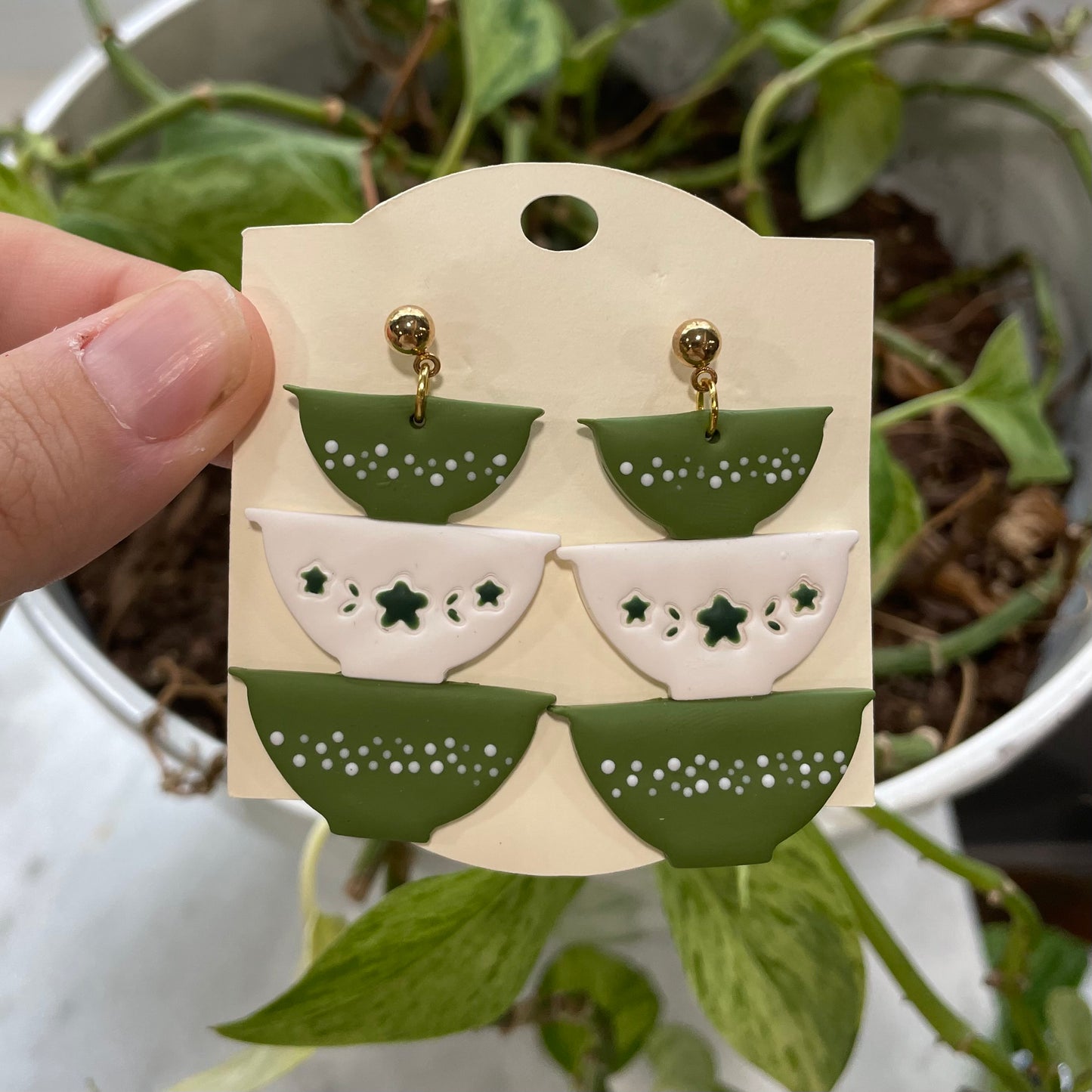 Floral Bowls (Triple)