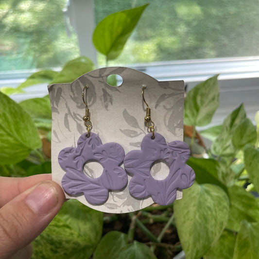 Purple Retro Fower